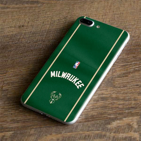 NBA Milwaukee Bucks Jersey iPhone 8 Plus Skin